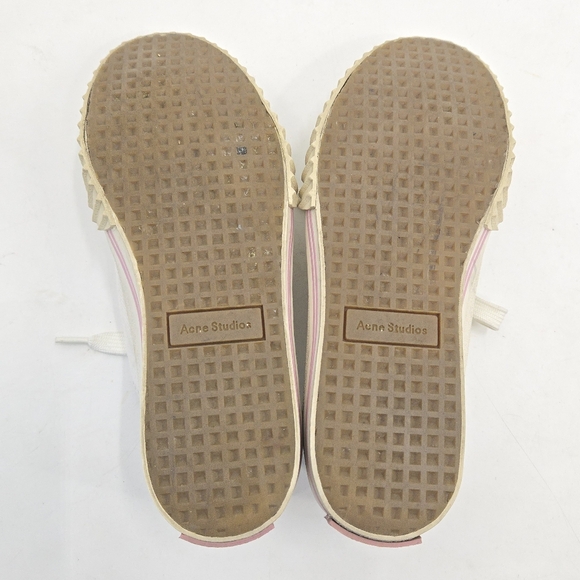 Acne‎ Studios Sneakers Brady Cream Cotton Canvas - Picture 9 of 15
